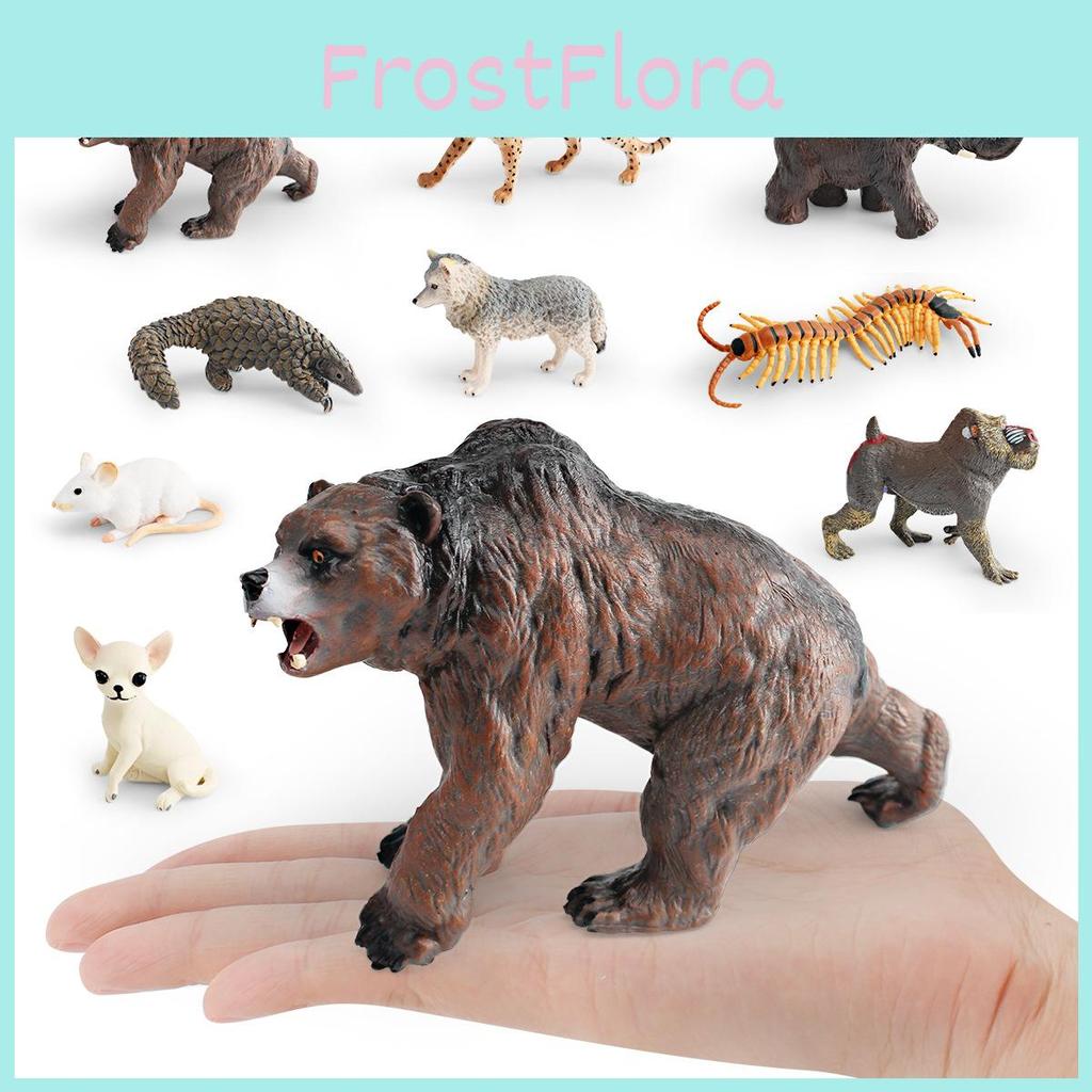 Pangolins Bears Kids Animal Figures With Realistic Detail For Learning And Decor