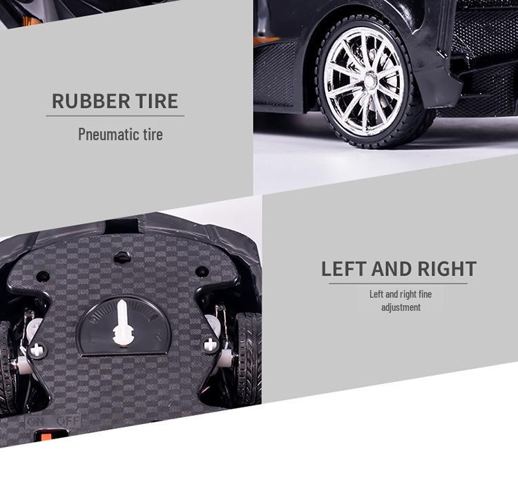 Pink Princess Rechargeable Remote Control Drifting Sports Car - Luxury Toy Gift for Girls