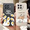 For Tecno Spark 20 Pro+ 2024 Case Fashion Flower Cactus Soft Liquid Silicone Lens Protective Cover on Spark 20 Pro Plus KJ7 Etui