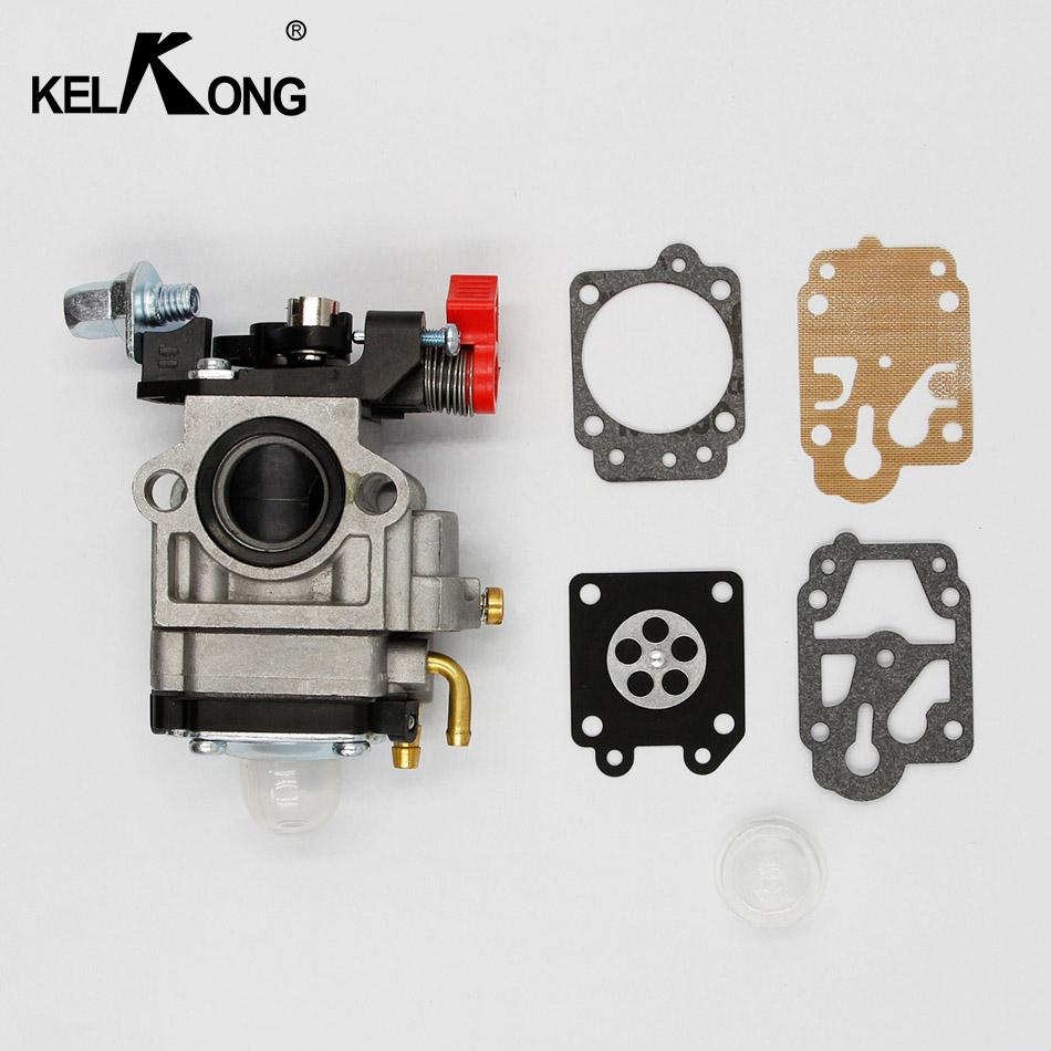 

KELKONG New Design 52cc 47cc 49cc 15mm Mini Carb Carburetor 2-Stroke Gas Scoot Mini-Choppers ATVs Mower 40-5 срібний