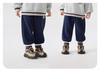 European Boy's Fleece-Lined Knit Sweatpants for Winter 2025