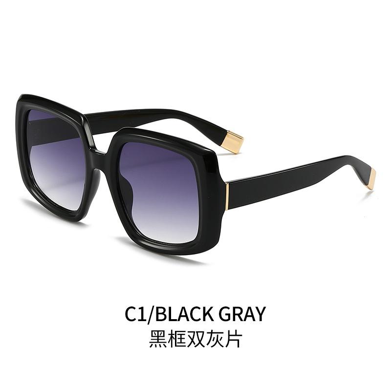 New Stylish Square Sunglasses For Women & Men Trendy Multi-Color Eyewear Chic European & American Fashion Luxe Shades