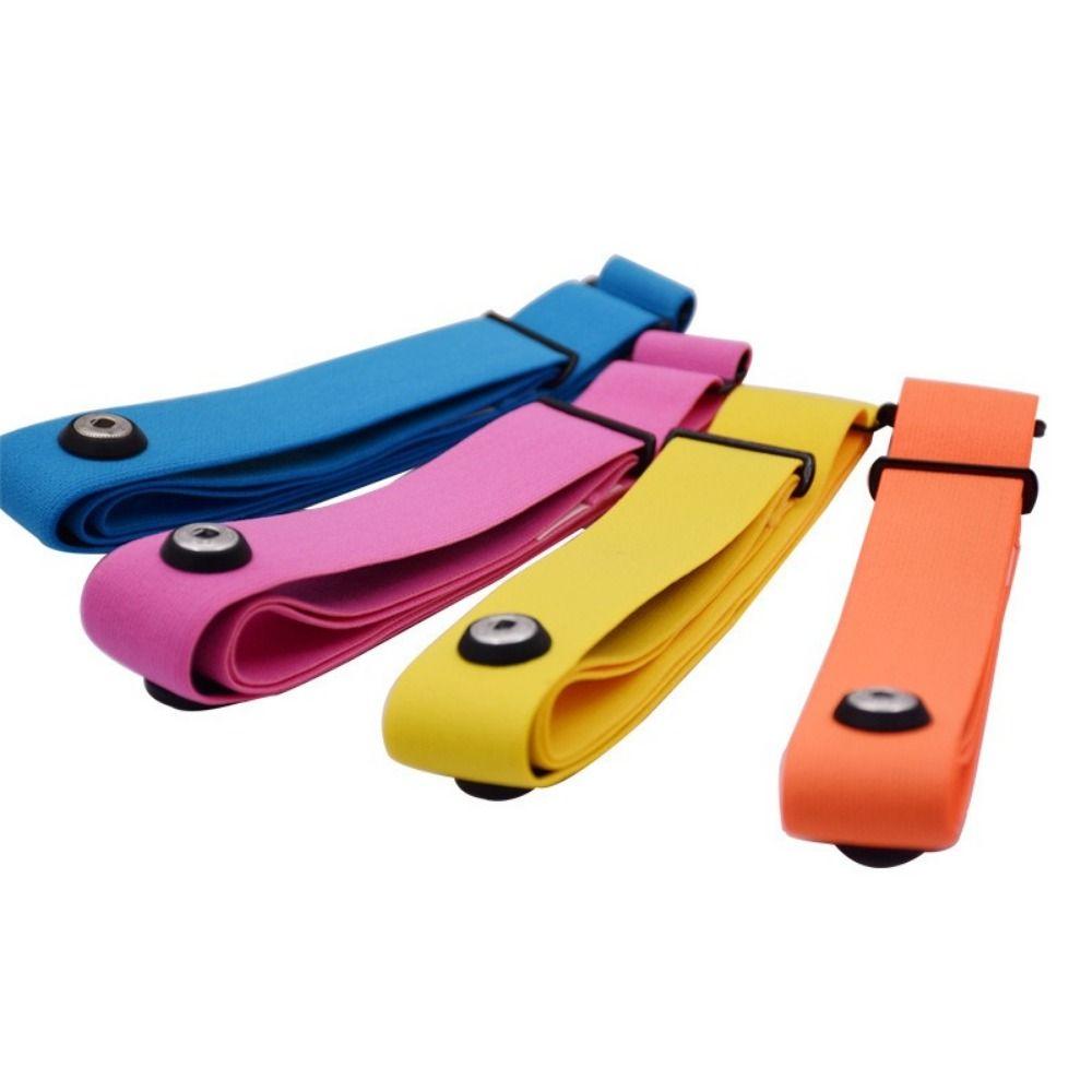 Silicone + Fiber Heart Rate Monitor Chest Strap Heart Rate Monitor Chest Belt Outdoor Sports