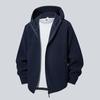Men's and Women's Autumn and Winter Fleece Thickened Cardigan Top Double-sided Fleece Sweater