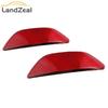 Only 1 Left/Only 1 Right/1 Pair 95863110500 95863110600 Red Rear Bumper Lamp Reflector For Porsche Cayenne 2011 2012 2013 2014