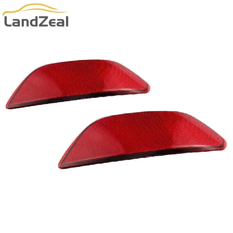 Only 1 Left/Only 1 Right/1 Pair 95863110500 95863110600 Red Rear Bumper Lamp Reflector For Porsche Cayenne 2011 2012 2013 2014