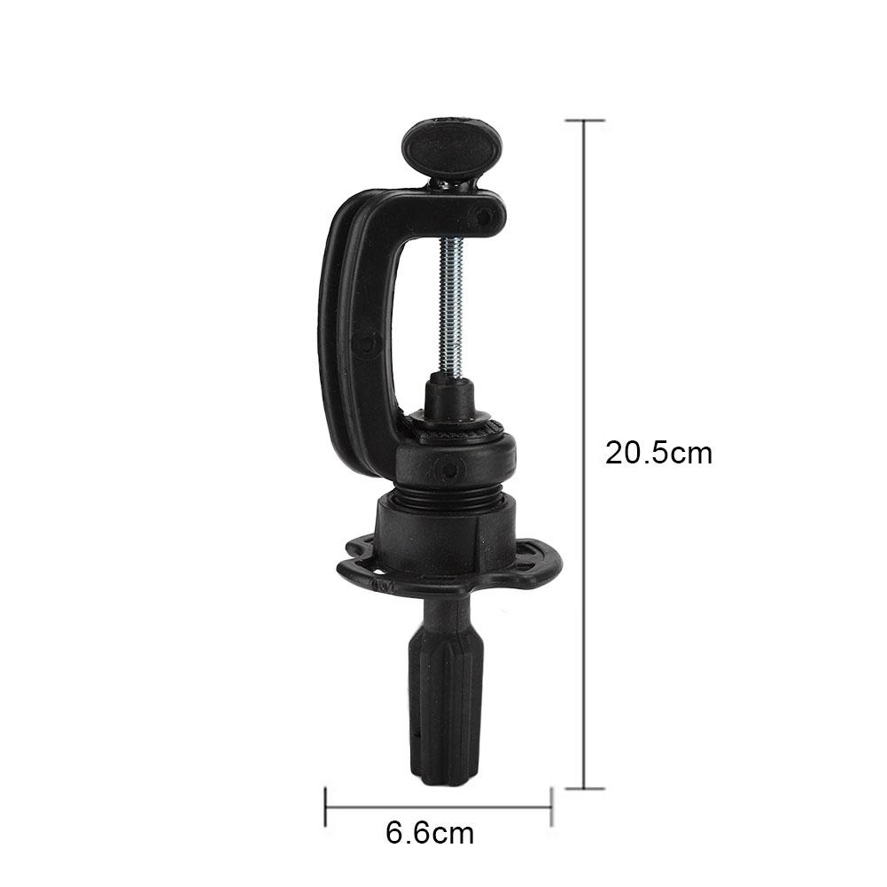 Wig Head Mold Holder Stand Bracket Hairdressing Training Tool Tripod False Head Mold StandBlack