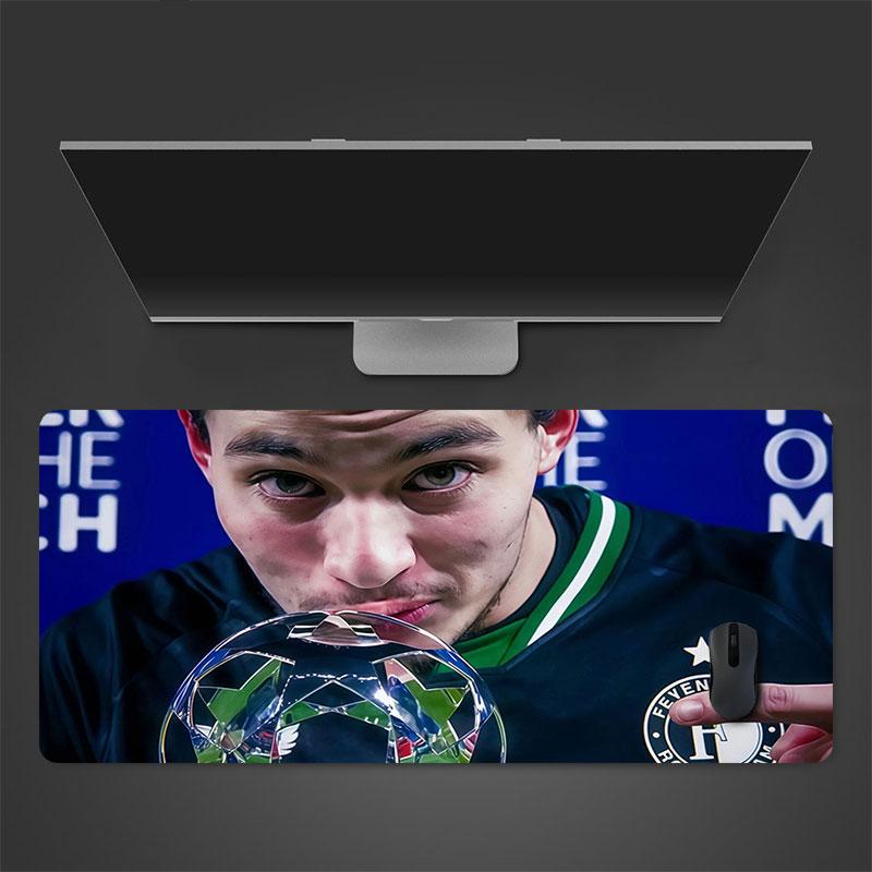 Anis Hadj Moussa Mouse Pad, Large Gaming Desk Mat, Non-slip XXL Mousepad for Laptop & Tablet, Mini PC Playmat with Stitched Edges