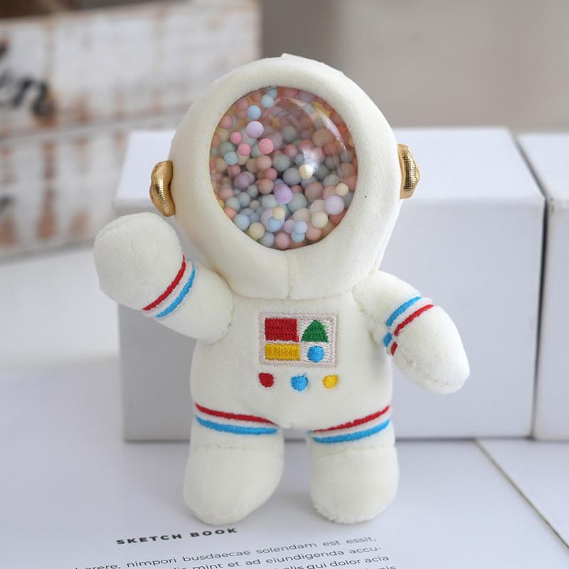 Adorable Plush Spaceman Toy Keyring  With Pp Cotton Filling For  Decoration Bag