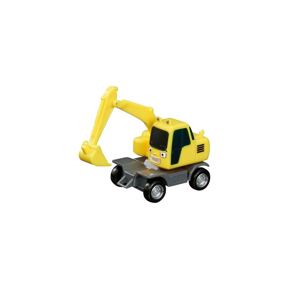 Bandai Chibikko Bus Tayo Mini Car Toy Set with Friends, Colorful Design, Durable Plastic, Kids' Play Vehicle