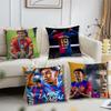 Sports Football L-Lamine Y-Yamal Cushion Cover Living Room Headboard Bedroom Office Cushion Cushion Sofa Nap Time Pillow Case