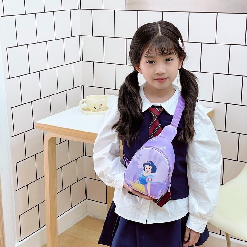 Shoulder Princess Printed Crossbody Chest Bag Children Gifts Outdoor