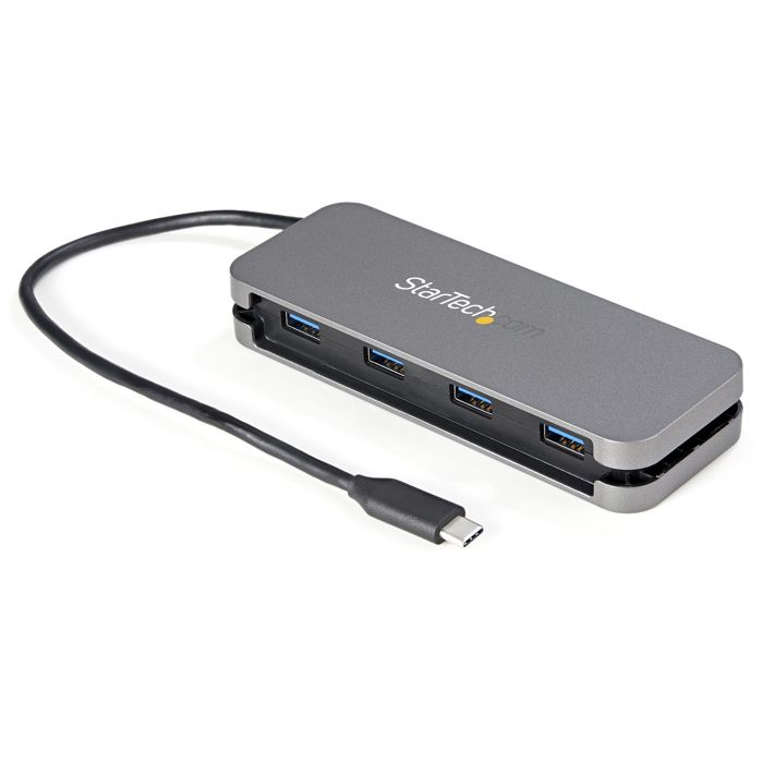 Hub USB - STARTECH.COM - HB30CM4AB - 4 Ports USB-A - Alimentation Bus - 5Gbps