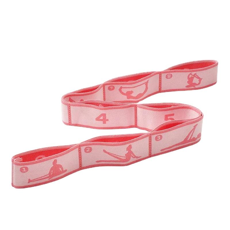 Yoga Belts for Sports Resistance Band Pilates Training Fitness Exercise Belt Home Gym Elastic Band Strap Band Yoga Accessories