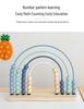 Colorful Four-Row Abacus for Early Math Learning and Teaching Aids