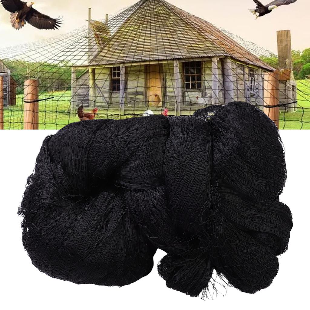 Filet anti-oiseaux pour poulailler 50x50 pieds Filet pour volaille Robuste Maillage 0,98 pouce Filet de jardin pour arbres fruitiers Plantes Légumes Contre les oiseaux