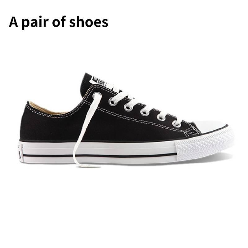 Classic High Canvas Shoes For Women Black And White Casual Unisex Sneakers