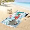 Chihiro 2D Flat Print Beach Towel, Large Soft Quick Dry Towel for Beach Camping SwimmingXSTJ0915465