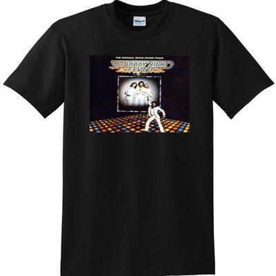 Saturday Night Fever T Shirt Bee Gees Vinyl Cd Cover S 5Xl