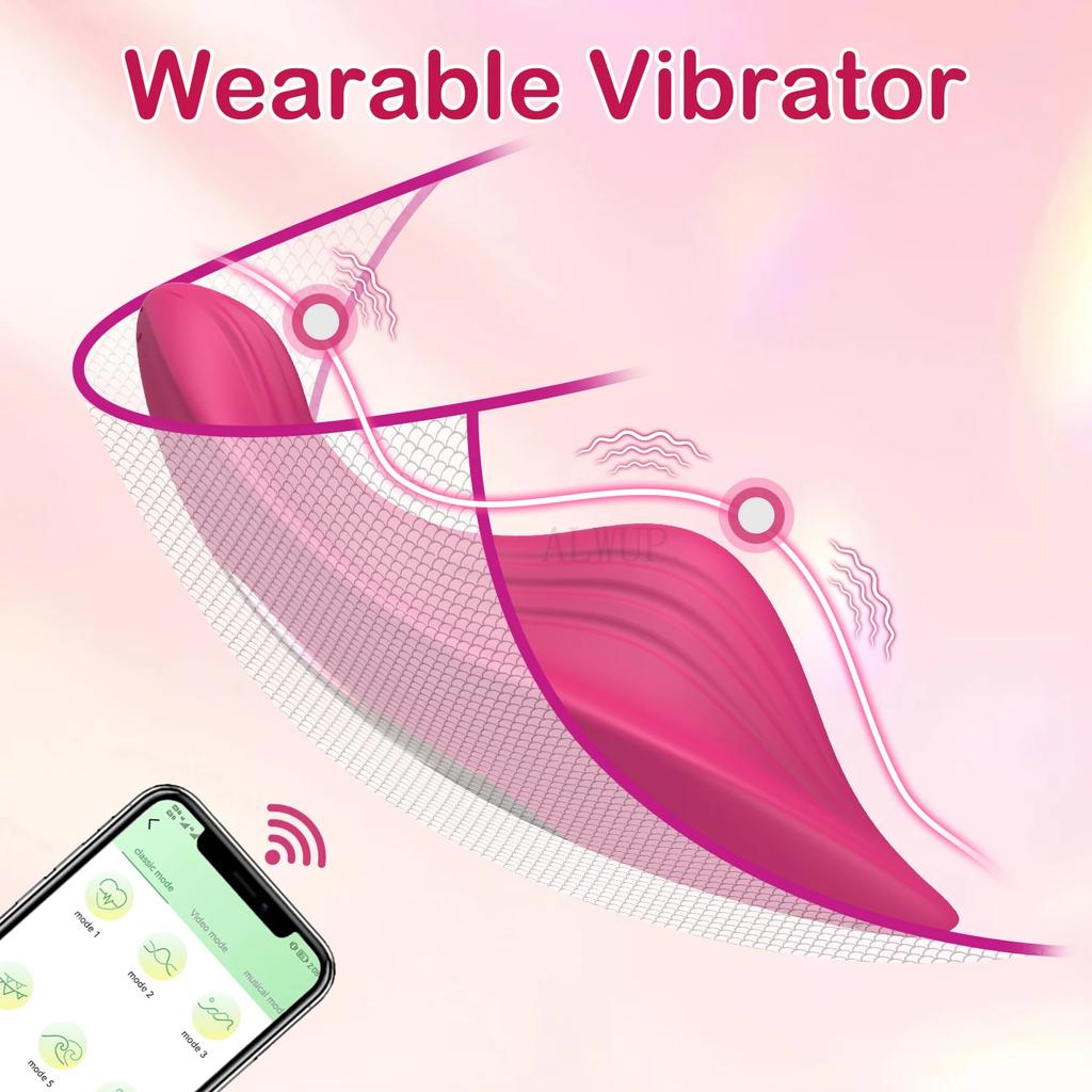 Wearable Bluetooth Wireless App Vibrator For Women Vibrating Egg Clitoris Stimulator Female Sex Toys For Couples Dildo Vibrator