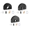 Grinders Guard Protective Cover Metal Dust Collector Grinding Spare Parts Sturdy Wheel Cover Universal Dust Collecting Guard Set