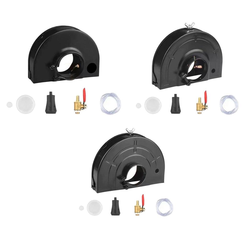 Grinders Guard Protective Cover Metal Dust Collector Grinding Spare Parts Sturdy Wheel Cover Universal Dust Collecting Guard Set