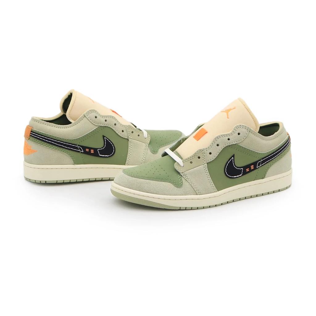 FD6819-300 Nike Air Jordan 1 Low SE Craft Light Olive Black Celadon (Men's)