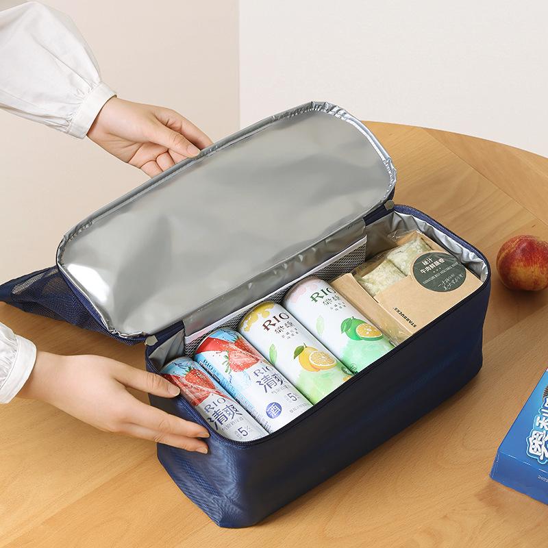 Waterproof Mesh Beach Bag, Large Capacity, Dry/Wet Separation, Double Layer, Portable Picnic Bag, Multifunctional and Simple Design.