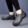 Men's Spring 2026 Rotating Buckle Leather Shoes - Business Casual, Outdoor Fashion, Sports, Travel, and Mountaineering.