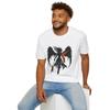 Winged Fallen Angel Gothic Warrior Chain Blade Fantasy Unisex Softstyle T-Shirt