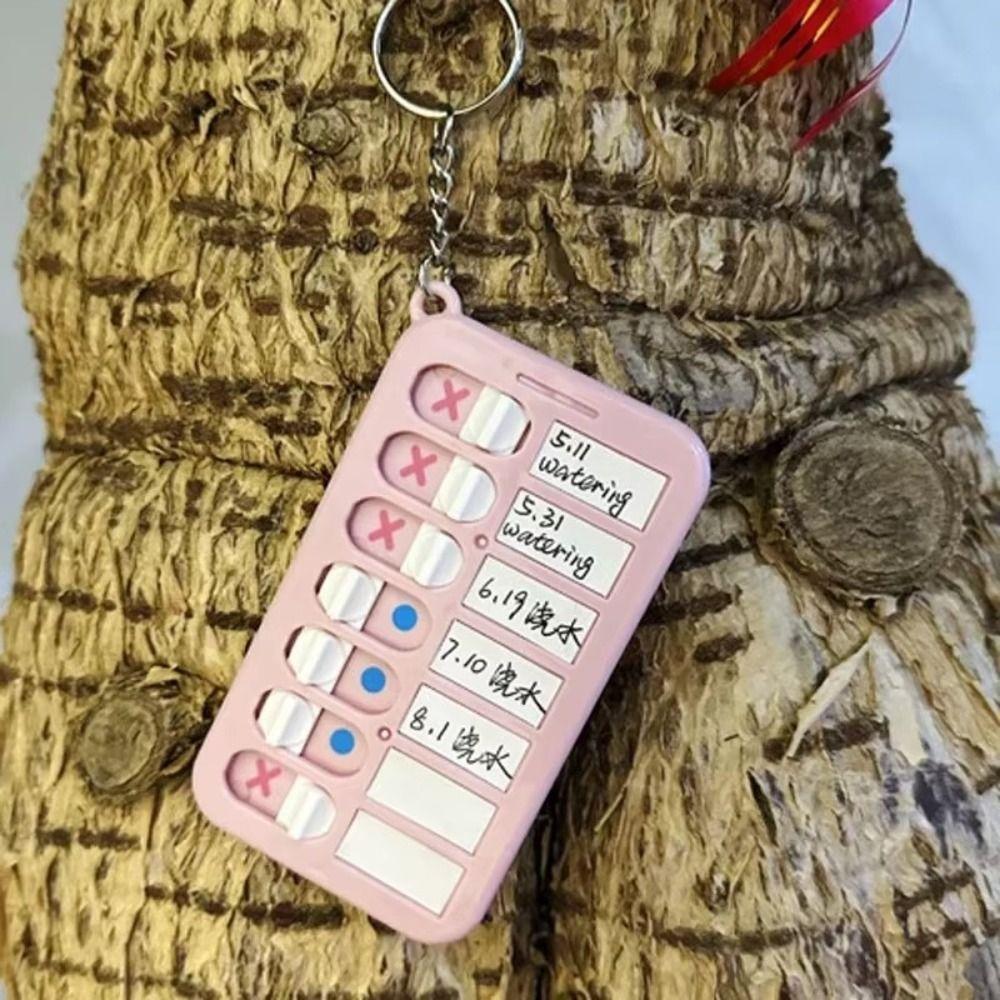 Detachable Memo Board Keychain Plastic To Do List Simple Daily Planner Board