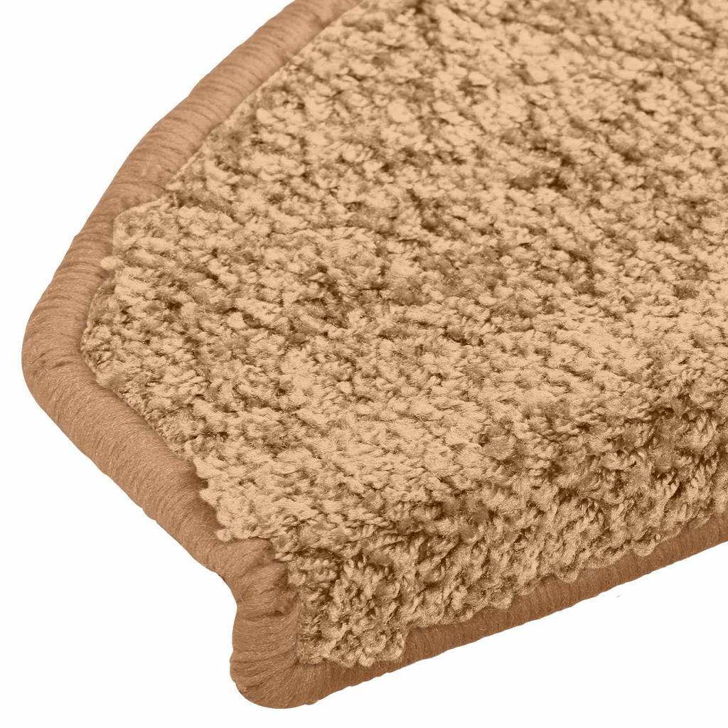 Self Adhesive Stair Protectors 15 pcs Beige 80 x 24.5 x 3.5 cm