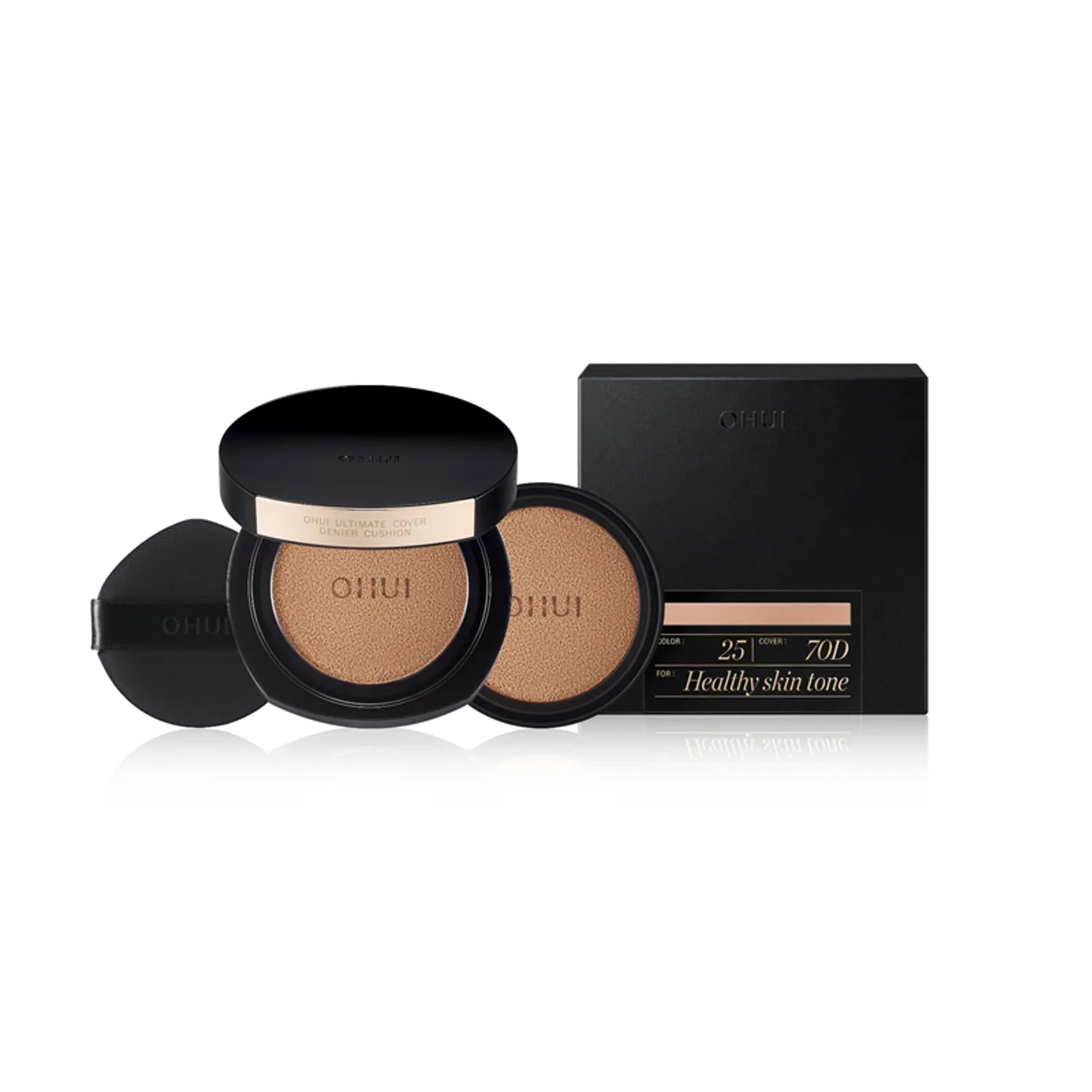

O HUI Ultimate Cover Denier Cushion(Refill Included) (9 Shades) [SET] 70D_#25(Main+Refill)