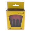 CUESOUL ROST AK57 T19 Carbon Fiber Rod with Integrated Big Wing Set of 3 Flights, Shape, (CS-AK572-5)