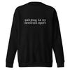 Funny Meme Mahjong Favorite Sport Cotton Sweatshirt NEW Unisex (S-3XL) 10 Colors