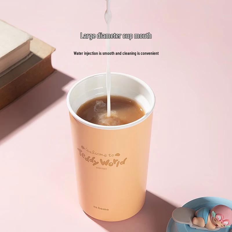 

sohome Teddy Collection Peach Thermal Mug
