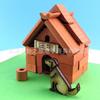Little Bricklayer DIY Cement House Building Blocks - Educational Toy for Children