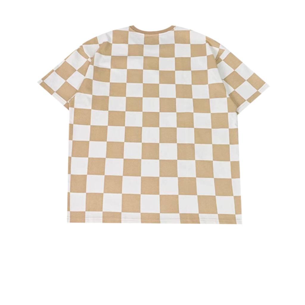 Vans Ss24 Sports Casual Cotton Short Sleeve Crew Neck Checkered T-Shirt Men Tops VN000GR8CTD