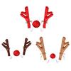 Car Vehicle Nose Horn Costume Set for SUV Van Truck 2022 Christmas Holiday