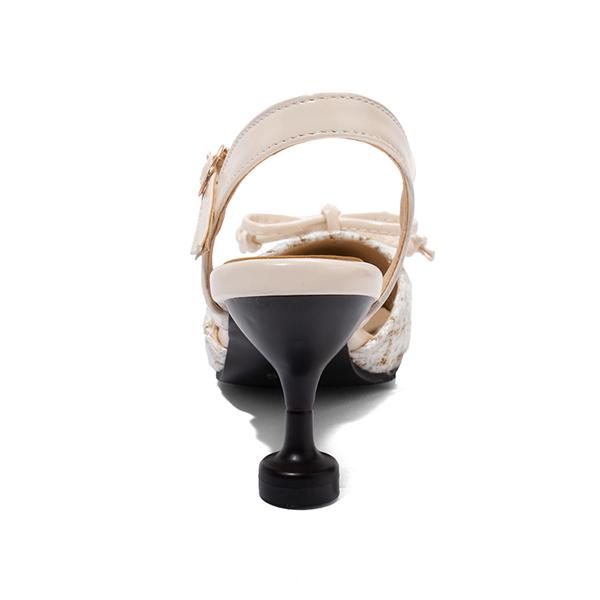 Sandalias Negras Beige Mujer Redondo Tacón Alto Pequeño Talla Grande 32 48  comprar a buen precio — entrega gratuita, reseñas reales con fotos — Joom
