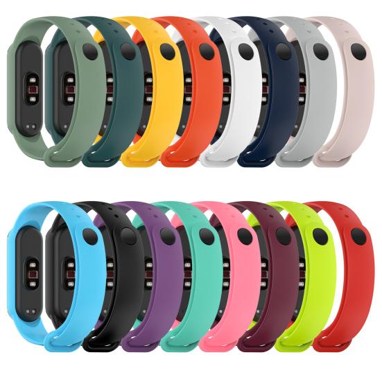 Watch Strap Anti-loss Soft Lightweight Portable Smooth Wristband for Xiaomi Mi Band 6/5/4/3