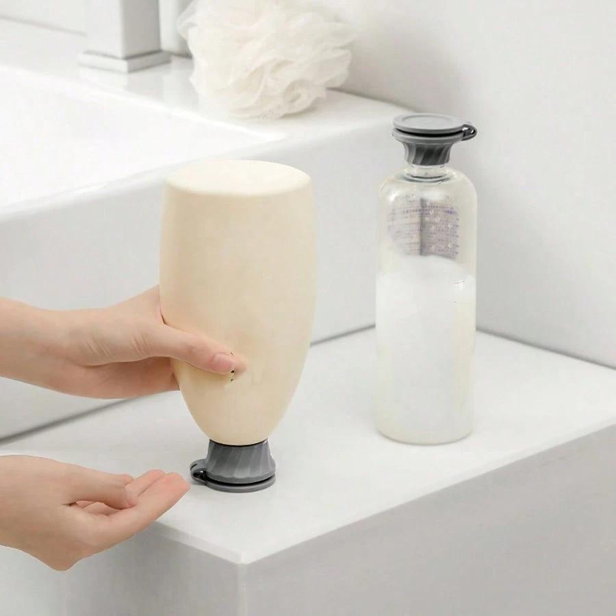 3/6Pcs Inverted Bottle Cap Bottle Emptying Caps Kit Inverted Caps Flipping Bottle Set 3 Sizes Adapters for Kitchen Bathroom