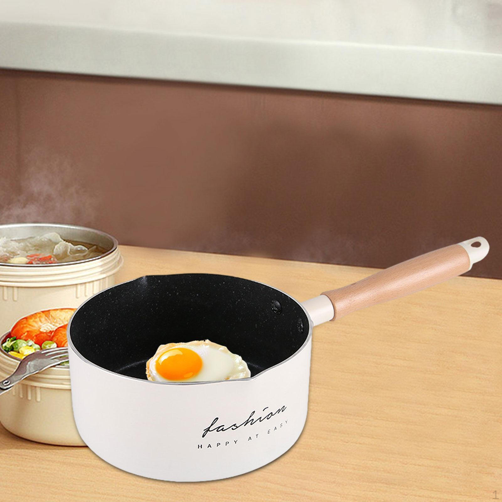 

Алюминиевый сплав Кастрюля, кастрюля, молочник, супница для кемпинга, кемпинга, завтрака на открытом воздухе белый