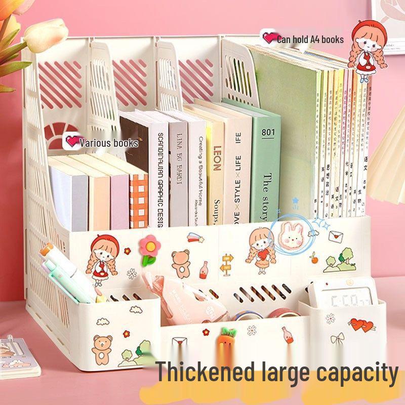 Desktop File & Document Organizer Storage Box
