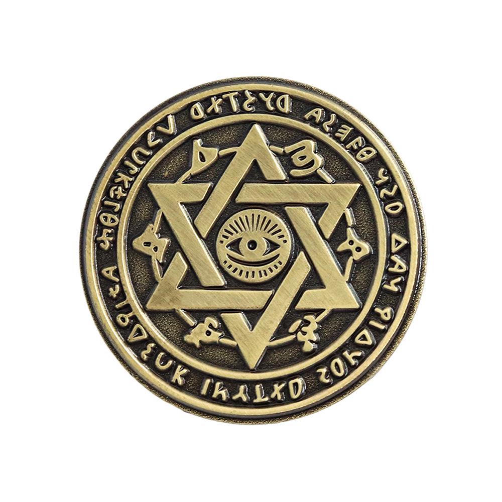 Винтажная египетская брошь в виде глаза бога и богини солнца – мифологические украшения и креативное украшение для рюкзака античный бронзовый