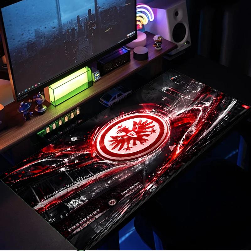 Eagle Crest Frankfurt Emblem Mouse Pad, Rubber Base, Mouse Pad for Gamers and Office Use, Gaming Desk , Easy To Clean Mat Christmas fan gifts