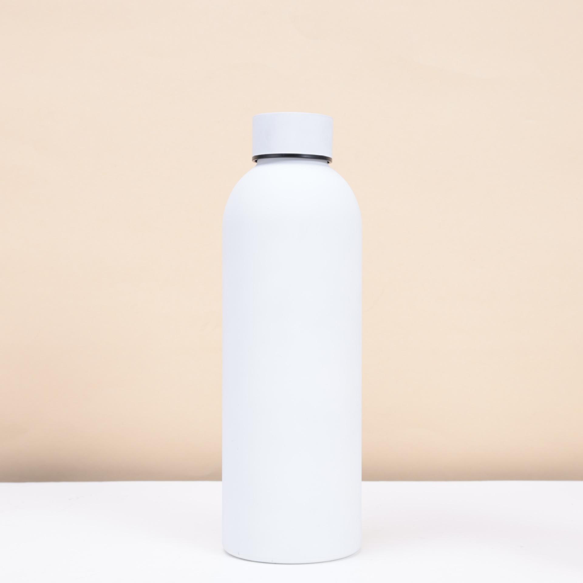 Custom Logo Minimalist Thermos Double Wall Stainless Steel Vacuum Flask Travel Water Bottle Drinking Cup Sports Water Bottle 350ml