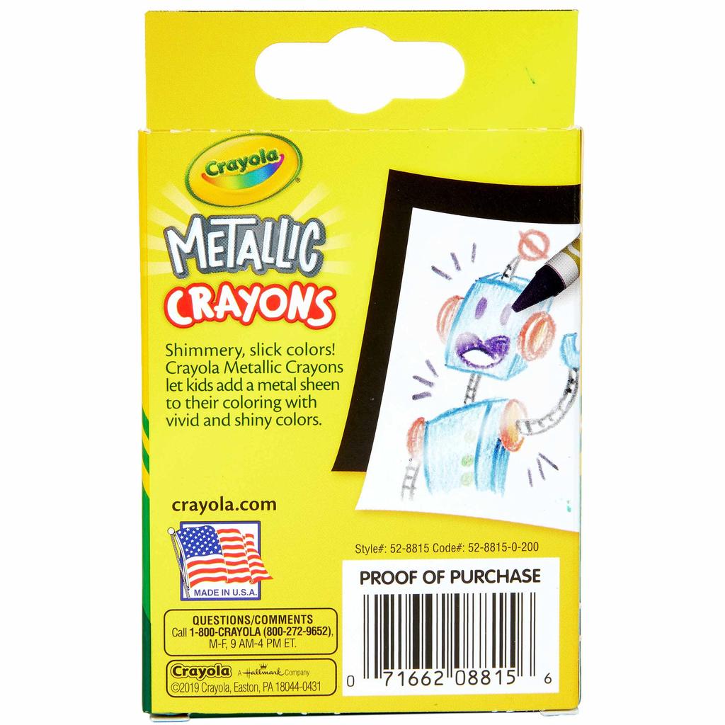 Crayola Metallic 24Count Crayons,
