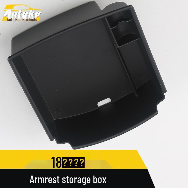 Fits 18 Models: Angsino Armrest Storage Box Decorative Frame & Center Console Organizer Sticker