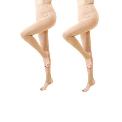 Blostirno Slimming Tights 100 Denier Compression Beige Sheer Stretchy Stockings Women's Leggings Sexy